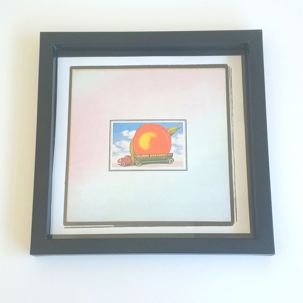 Allman Brothers "Eat A Peach" Framed Album Mini Wall Art